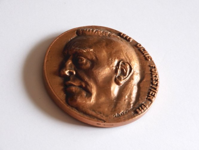 -MEDAILLE CUIVRE 1979 DENIS FORESTIER INSTITUTEUR 1911/78 graveur COLLAMARINI  D