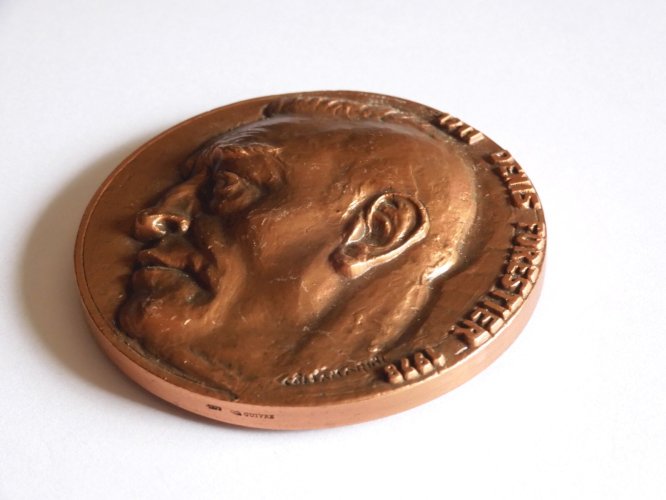 -MEDAILLE CUIVRE 1979 DENIS FORESTIER INSTITUTEUR 1911/78 graveur COLLAMARINI  D