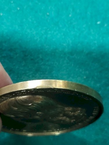 MEDAILLE EN BRONZE LOUIS XVII LUDOVICUS XVII FRANCIAE ET NAVARRAE N° 118