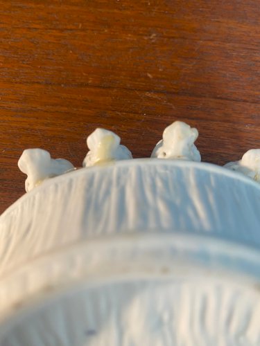 Meissen biscuit, joli lot, Sculptures porcelaine, XIXème, numérotés et marqués au revers.