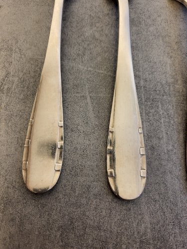 MENAGERE ART DECO ARGENTAL DE 36 PIECES