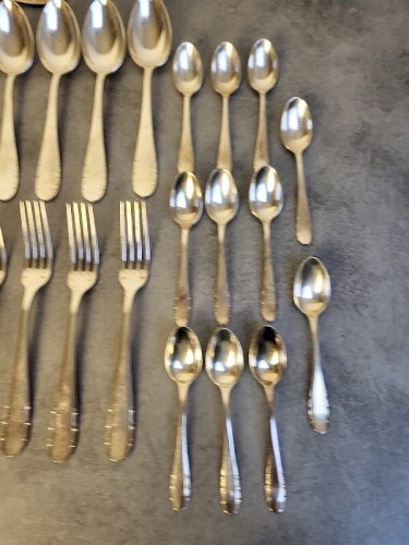 MENAGERE ART DECO ARGENTAL DE 36 PIECES