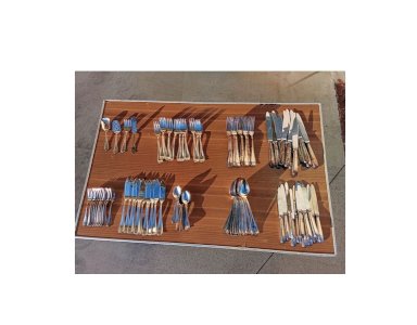 ménagère en métal argenté 98 pièces 