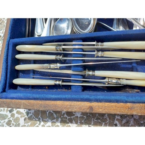 Ménagére en Métal Argenté de Makens