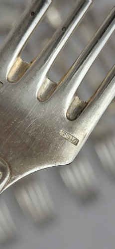 Ménagère / Service 24 couverts en métal argenté Apollo