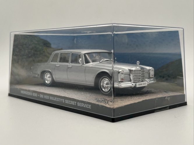 Mercedes 600 Au Service Secret De Sa Majesté James Bond 1/43 Eaglemoss