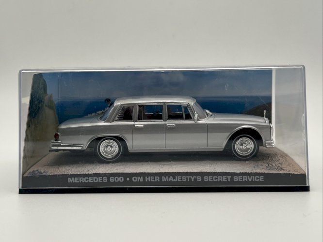 Mercedes 600 Au Service Secret De Sa Majesté James Bond 1/43 Eaglemoss