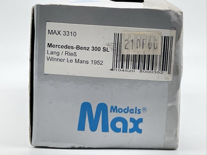 Mercedes-Benz 300 SL (1952) 1/43 Models Max