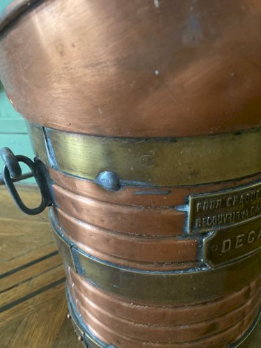 Mesure ancienne en cuivre – Décalitre