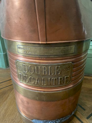 Mesure ancienne en cuivre – Double décalitre