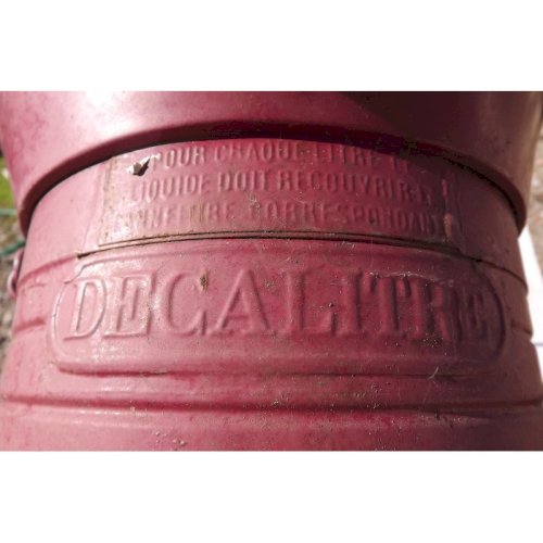 Mesure industrielle Decalitre Métal 10 Litres