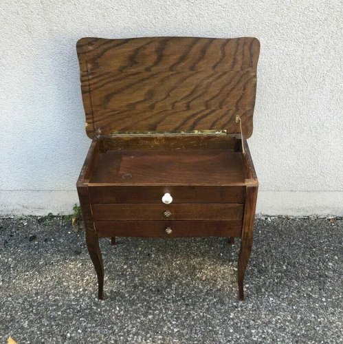 Meuble à couture vintage