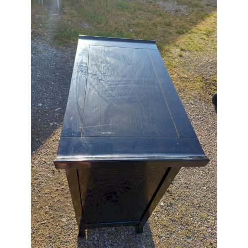 Meuble Asiatique Bois Noirci