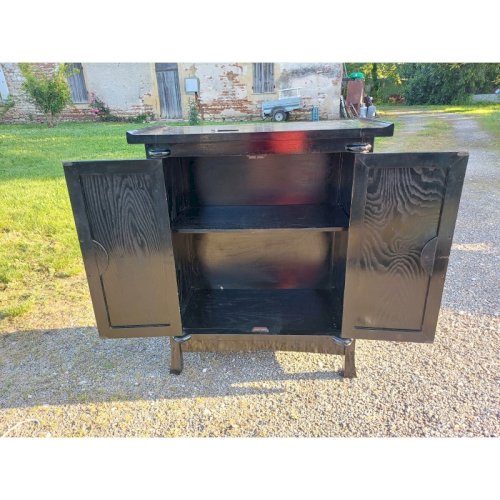 Meuble Asiatique Bois Noirci