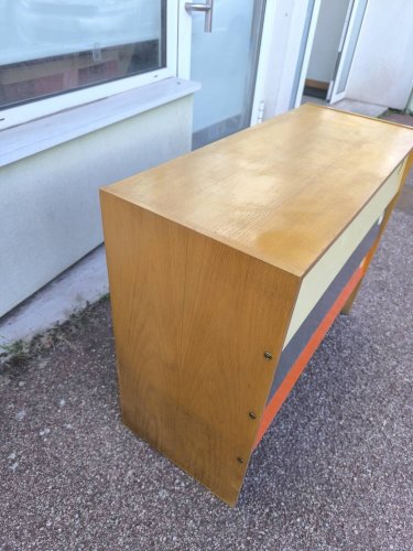 Meuble chaussures vintage scandinave