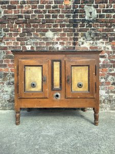 Old farmhouse refrigerator, pantry