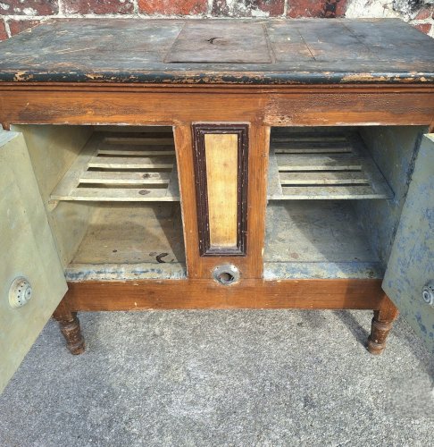 Meuble de ferme réfrigérateur ancien, garde-manger