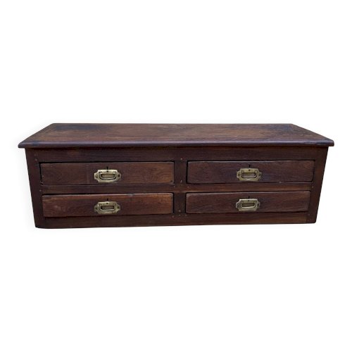 Meuble de métier en teck birman