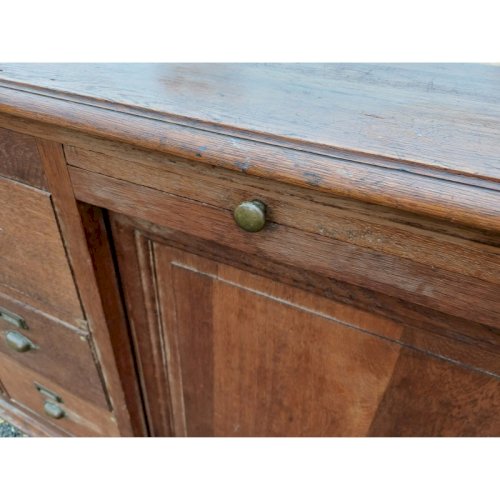 Meuble de Métier Table de Drapier Chéne Année 30