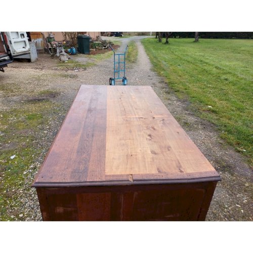 Meuble de Métier Table de Drapier Chéne Année 30