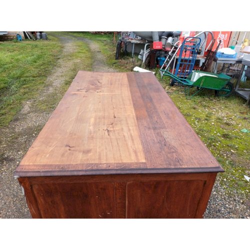 Meuble de Métier Table de Drapier Chéne Année 30