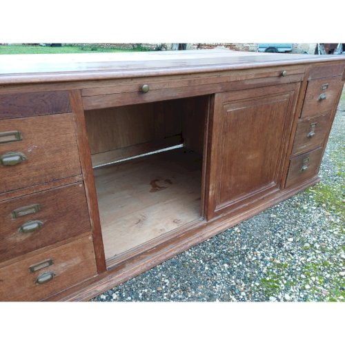 Meuble de Métier Table de Drapier Chéne Année 30