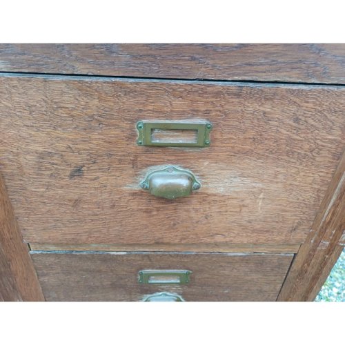 Meuble de Métier Table de Drapier Chéne Année 30