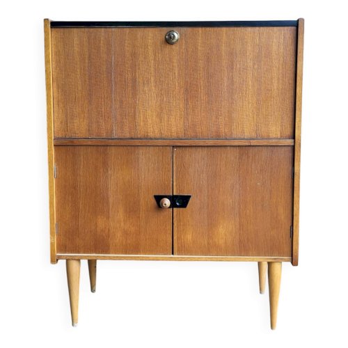 Meuble de rangement secrétaire Années 50-60