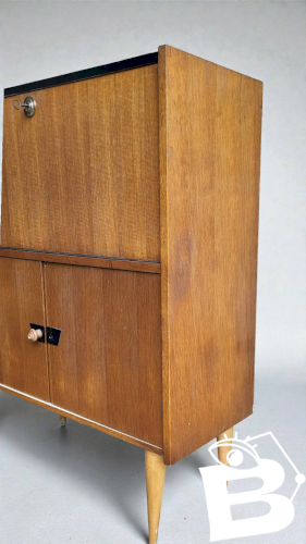 Meuble de rangement secrétaire Années 50-60