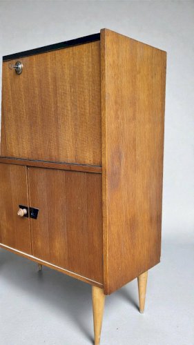 Meuble de rangement secrétaire Années 50-60