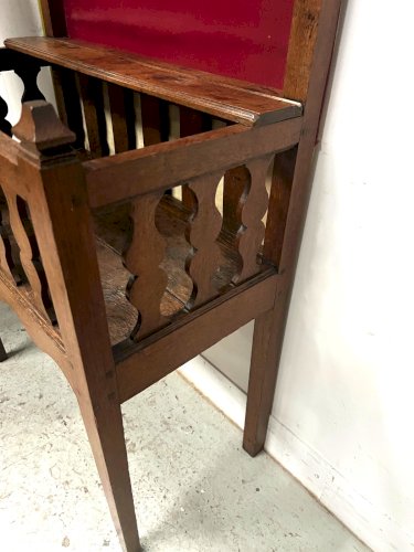 Meuble " Etimier de Picardie " en bois de chêne XVIII siècle