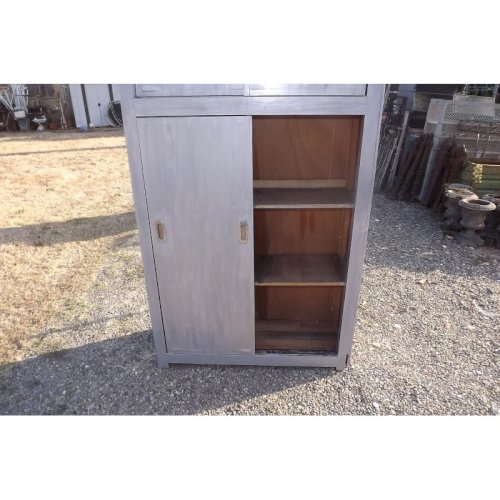 Meuble industriel Bois Portes coulissantes