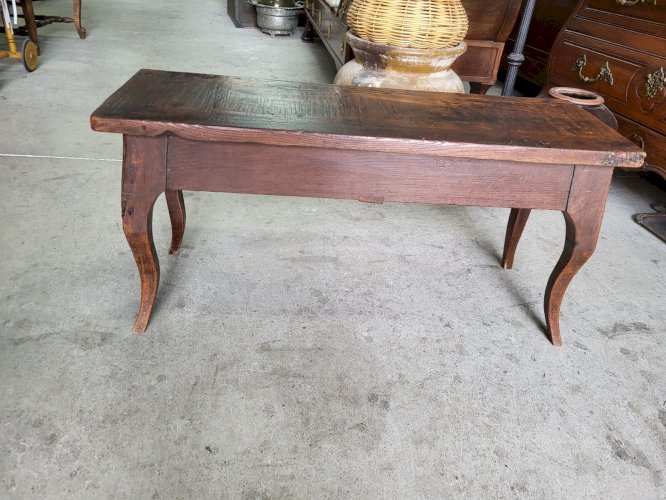 MEUBLE PORTE POTS RUSTIQUE AVEC 1 TIROIR