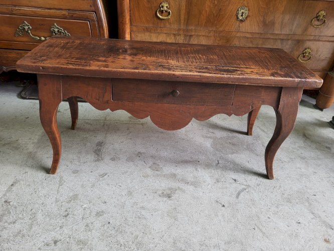 MEUBLE PORTE POTS RUSTIQUE AVEC 1 TIROIR