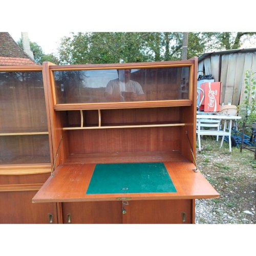 Meubles Vitrine des Années 50 Bois et Vitres