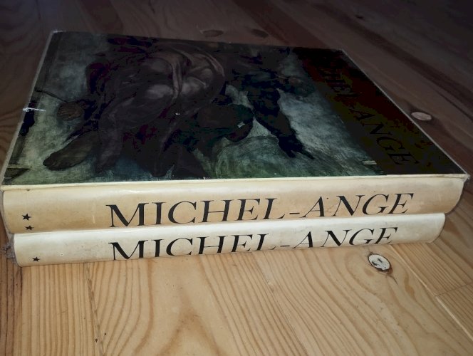 Michel-Ange – Peintre, sculpteur, architecte / L’artiste, sa pensée, l’écrivain  Lot de 2 ouvrages – Collectif