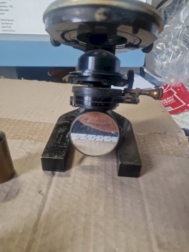 Microscope Leitz  Wetzlar  / 3 objectifs / 1 Oculaire  1920 n° 62084