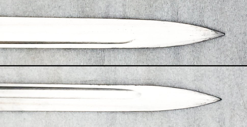 MILITARIA BELGE : TRES RARE & BELLE BAIONNETTE / GLAIVE BELGE M 1924, EXPORT, NUMÉROTÉ, ORIGINAL