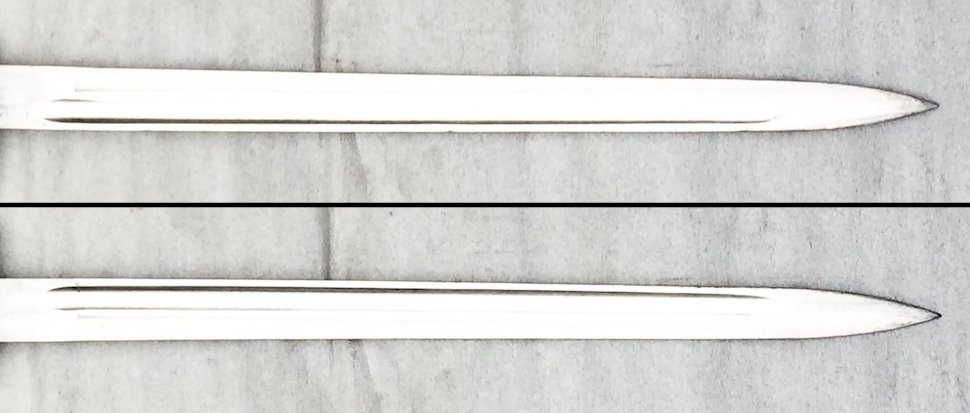 MILITARIA BELGE : TRES RARE & BELLE BAIONNETTE / GLAIVE BELGE M 1924, EXPORT, NUMÉROTÉ, ORIGINAL