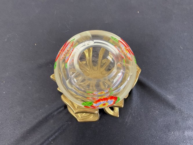 MILLEFIORI cendrier de bureau Murano ,Baccarat ,Clichy ……..