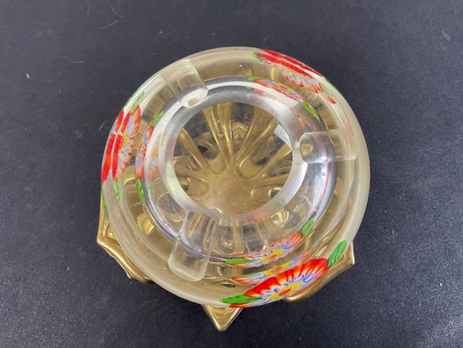 MILLEFIORI cendrier de bureau Murano ,Baccarat ,Clichy ……..