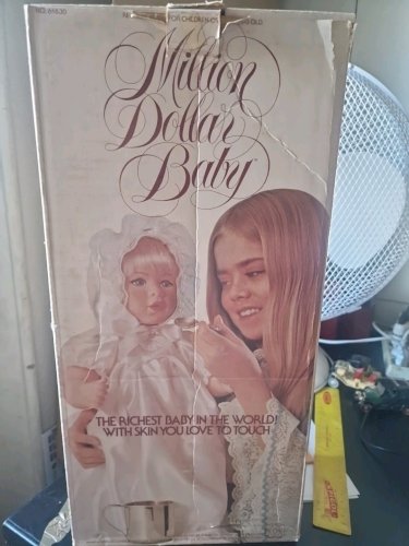 Million Dollar Baby Doll Vintage 18 Inch Doll. Poupee Caractere Neuve D Epoque