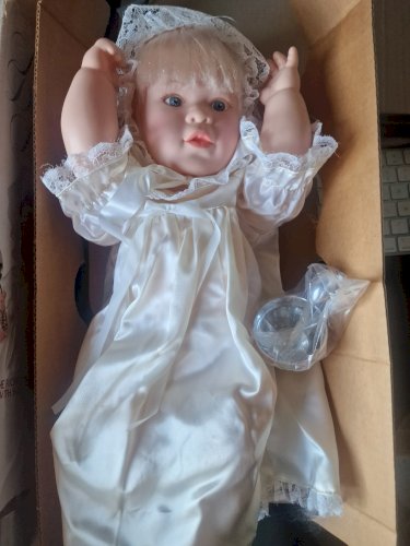 Million Dollar Baby Doll Vintage 18 Inch Doll. Poupee Caractere Neuve D Epoque