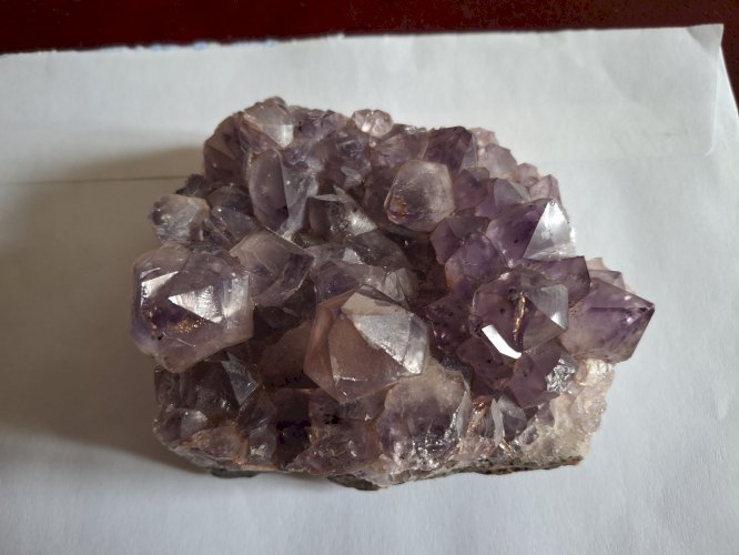 Minéraux Améthyste bloc 494 grammes 10 cm