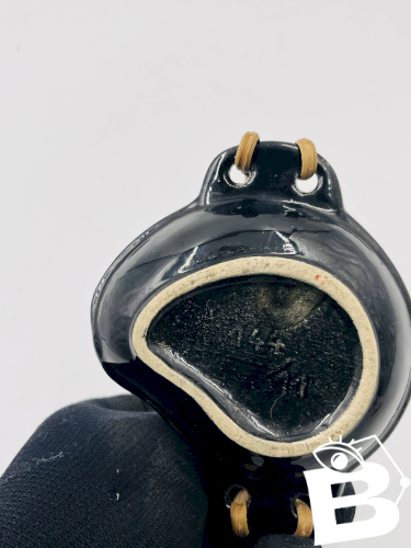 Mini cendrier vintage en céramique