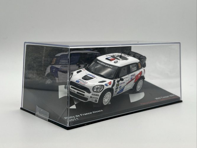 Mini Cooper WRC 1/43 Rallye France Alsace (2011)