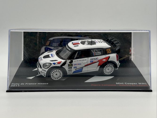 Mini Cooper WRC 1/43 Rallye France Alsace (2011)