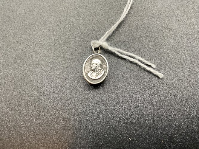 Mini Reliquaire argent  époque victorienne Napoléon III France