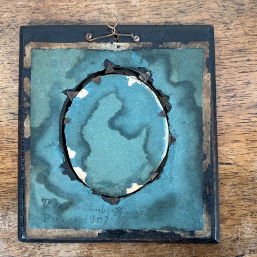 Miniature du XIXe homme en redingote 1807 M5835