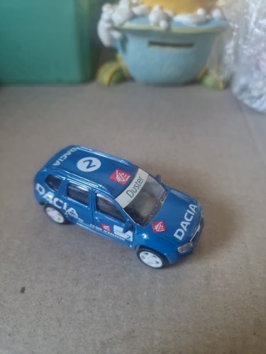 Miniature Norev Dacia Duster Trophée Andros 3 inches 1/60 1  Métal TBE